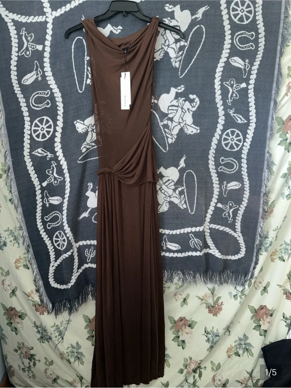 NWT NEW Misha Sisal Dress - Picture 8 of 10
